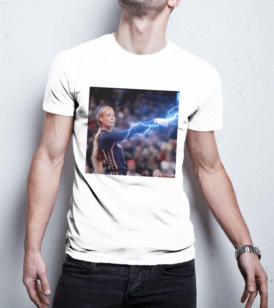 Sophie Cunningham Lightning Power Basketball Stars T-Shirt