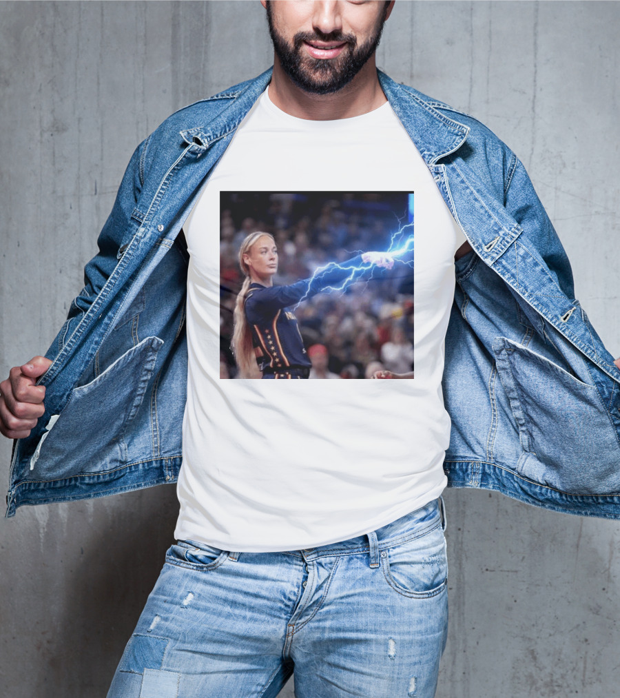Sophie Cunningham Lightning Power Basketball Stars T-Shirt