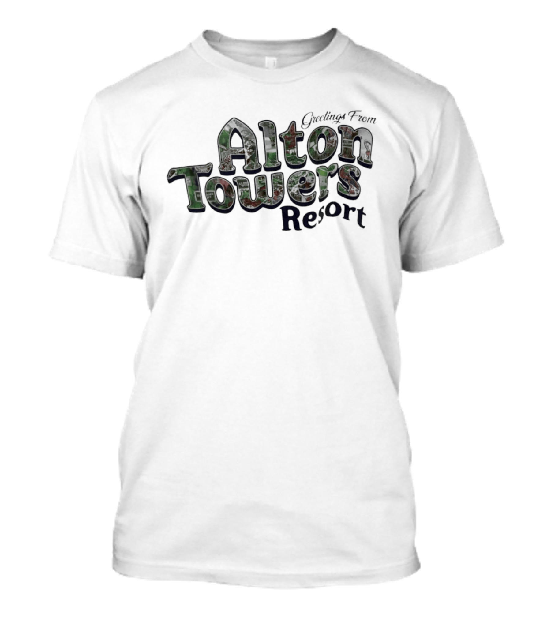 Greetings From Alton Towers Resort Adventure T-Shirt
