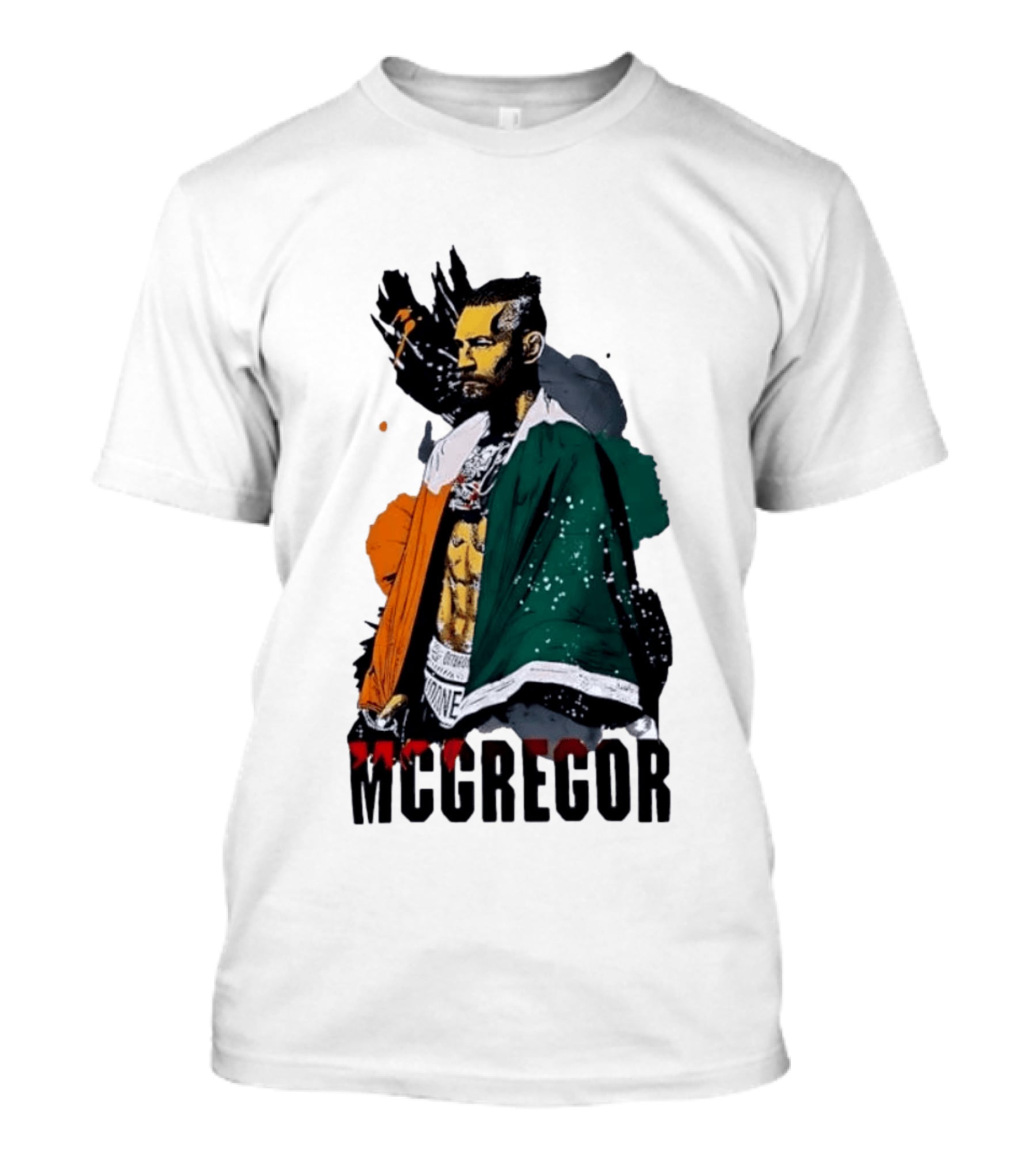 McGregor Irish Flag Warrior In The Cage T-Shirt