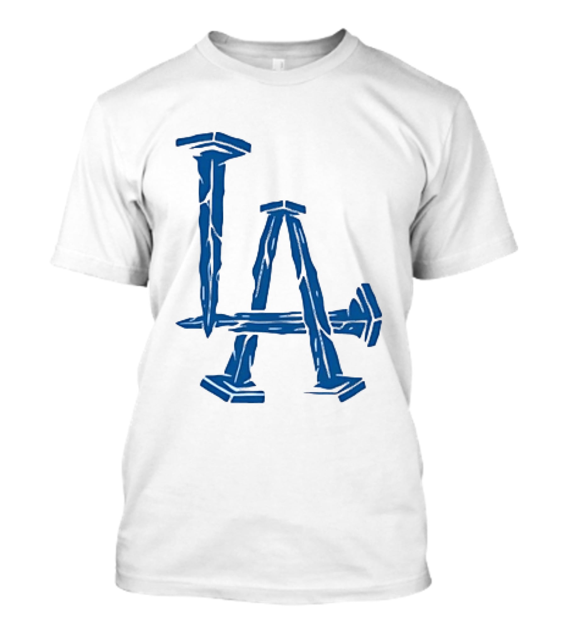 Los Angeles Dodgers LA Nails Baseball Team T-Shirt