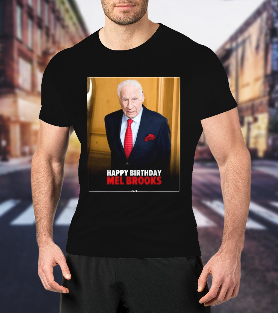 Mel Brooks Happy 100th Birthday Celebration T-Shirt