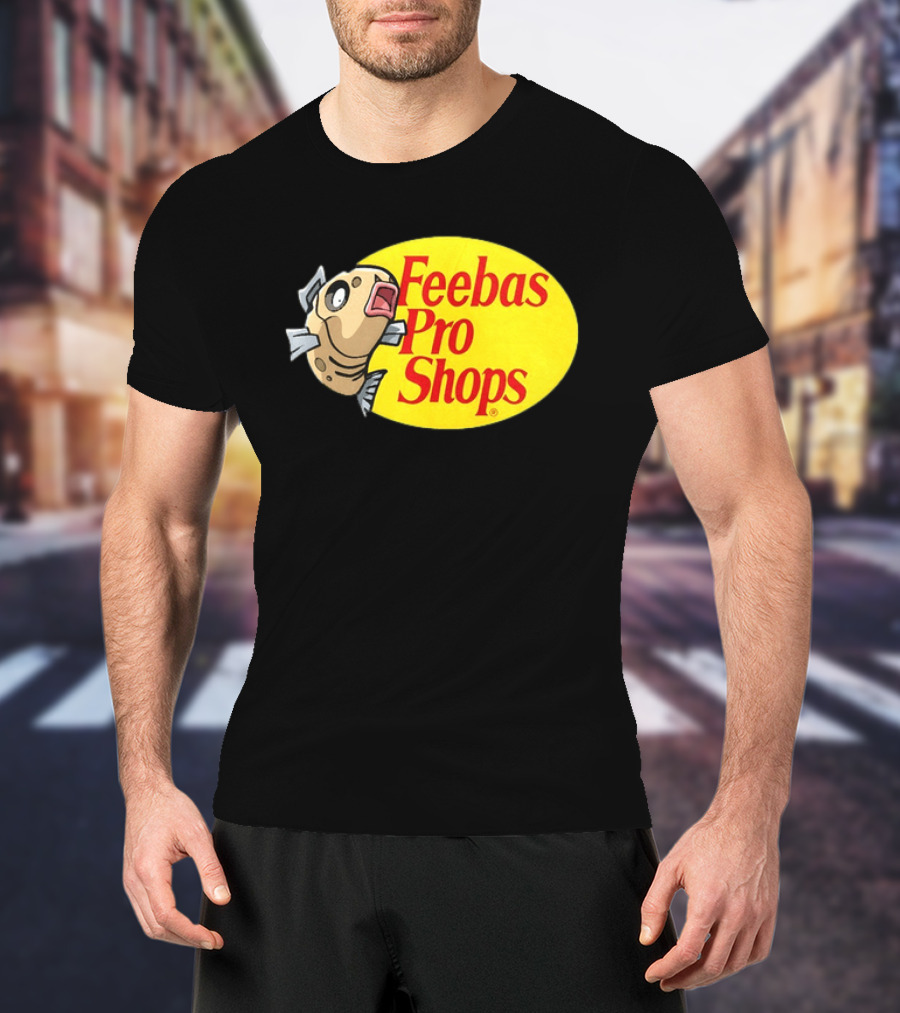 Feebas Pro Shops Fun Fish Illustration For Fans T-Shirt