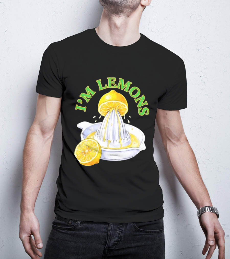 I'm Lemons Citrus Squeezer Fruit T-Shirt