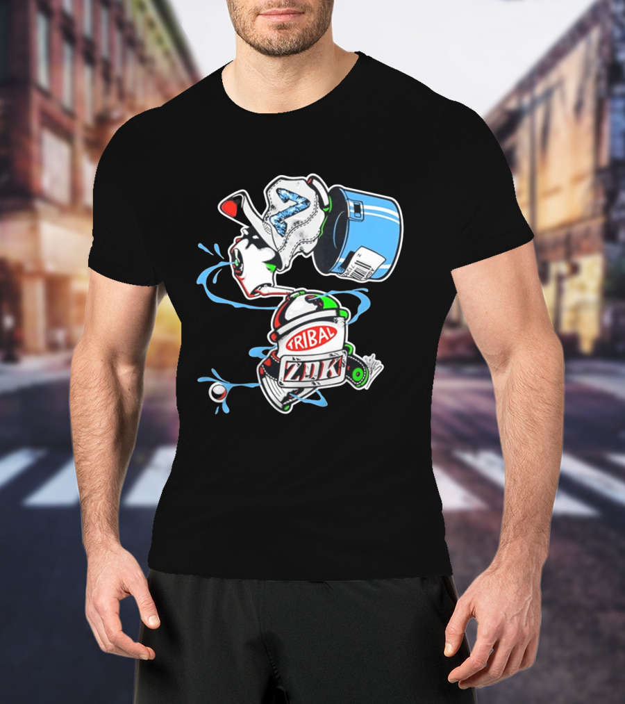 Tribal ZDK Paint Can Street T-Shirt