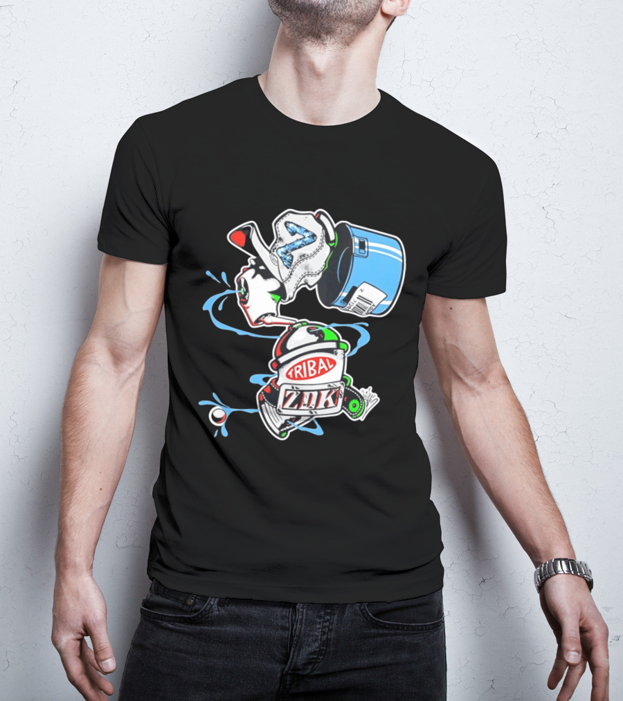 Tribal ZDK Paint Can Street T-Shirt