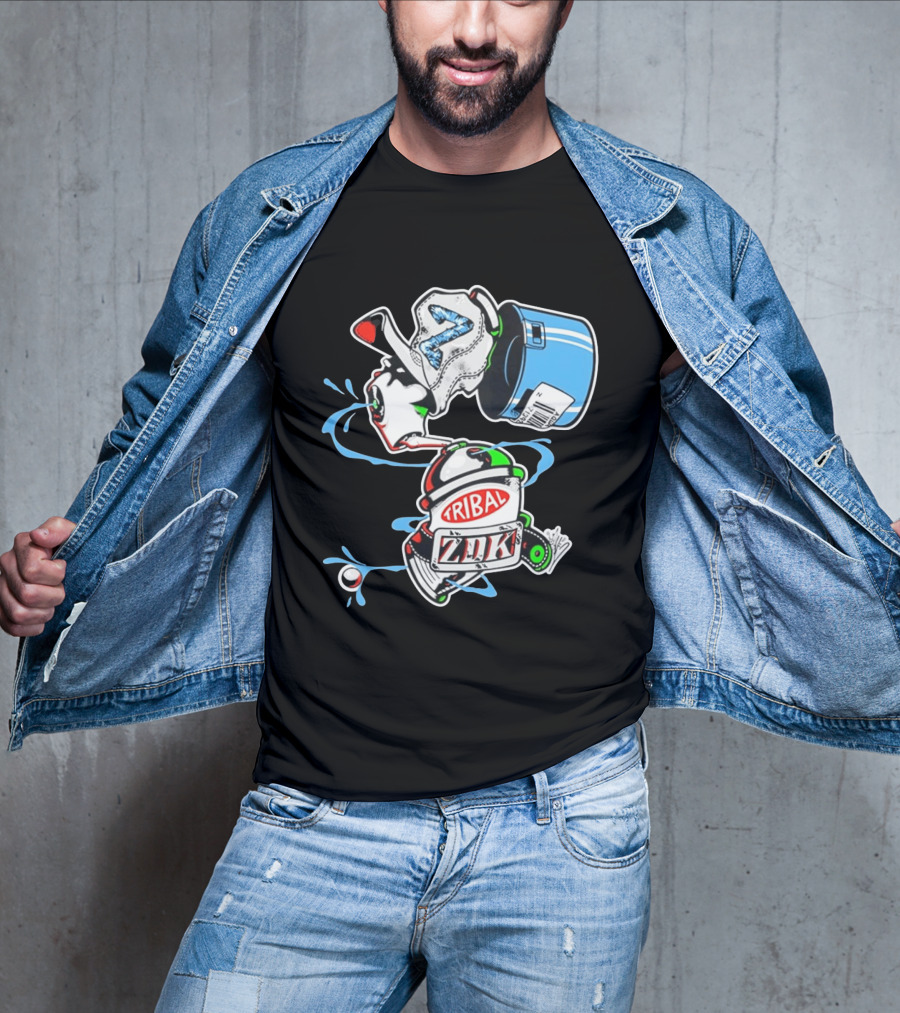 Tribal ZDK Paint Can Street T-Shirt