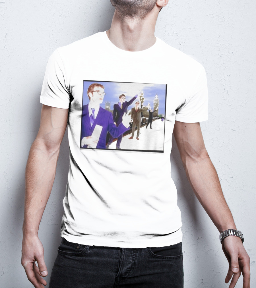 Blur X Junya Watanabe Suit Collection With Big Ben T-Shirt
