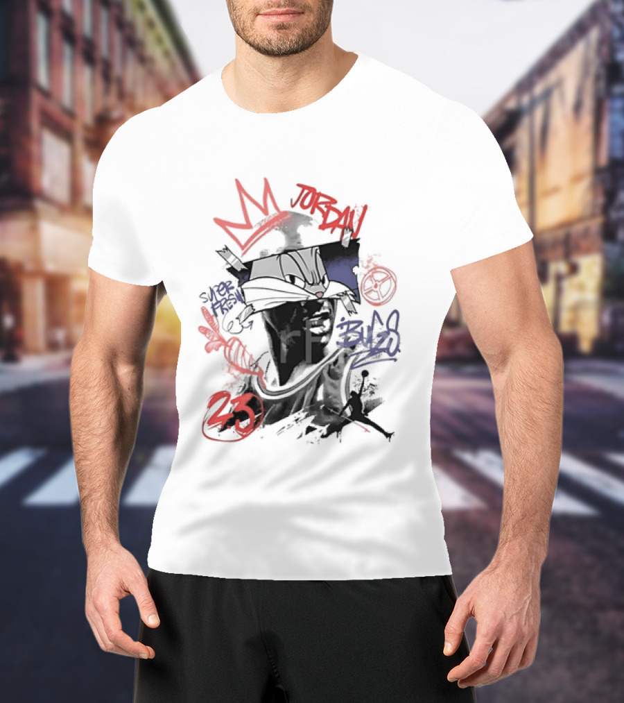 Crown Super Fresh Jordan Bugs 23 T-Shirt