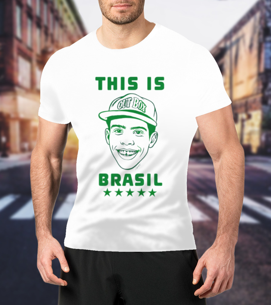 Ronaldo Nazario This Is Brasil Out Box Five Star T-Shirt