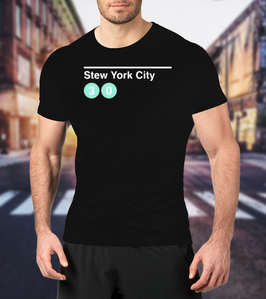 Stew York City 30 Breanna Stewart NY Liberty WNBA T-Shirt