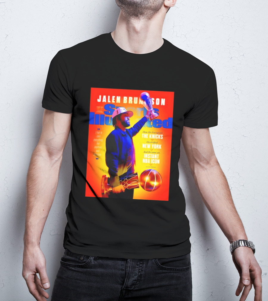 Jalen Brunson Sports Illustrated The Knicks Electrified New York Instant NBA Icon August 2026 T-Shirt