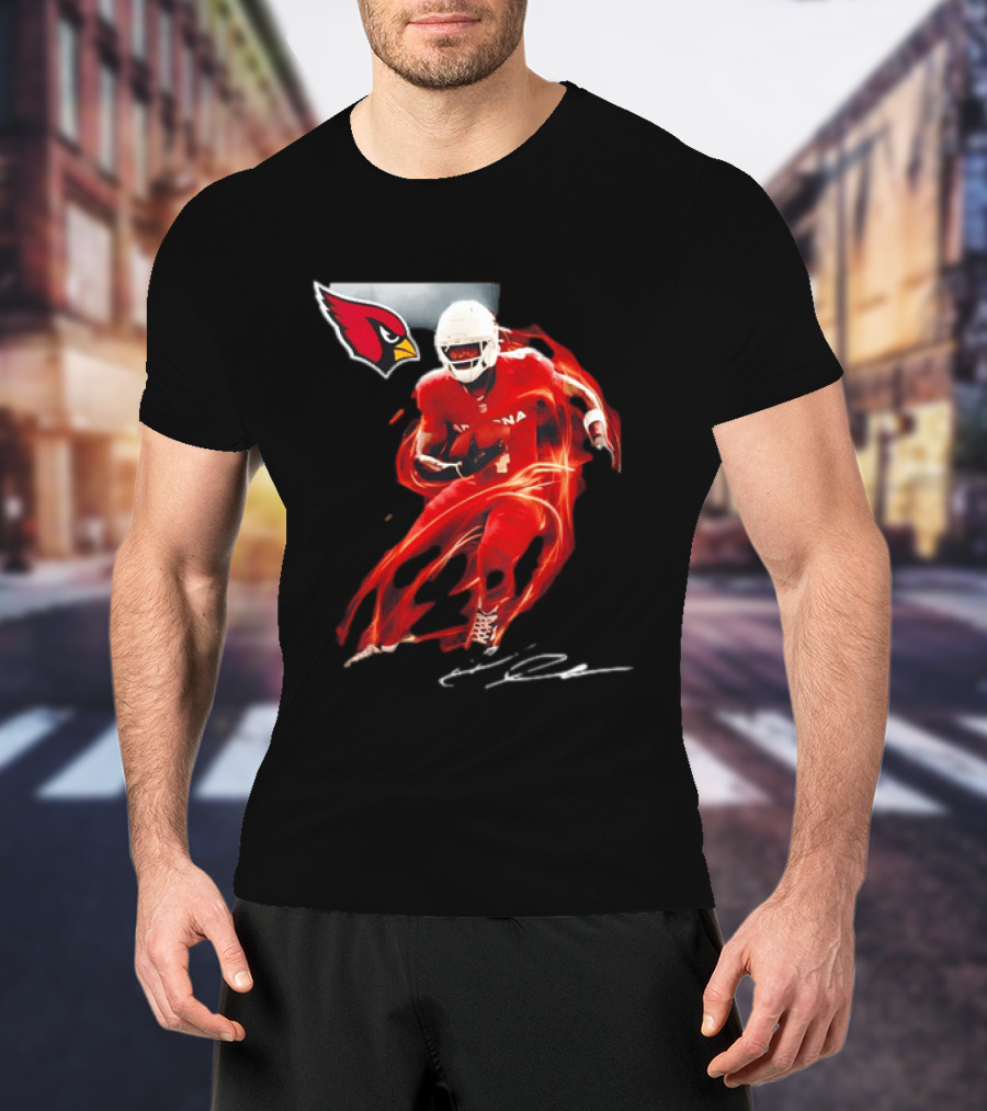 Kyler Murray Arizona Cardinals Dynamic Football Motion T-Shirt