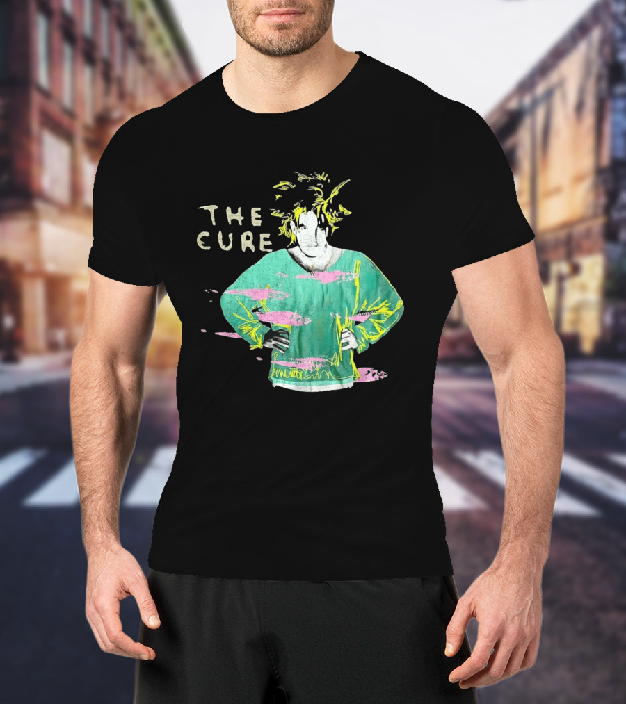 The Cure Standing On A Beach 1986 T-Shirt