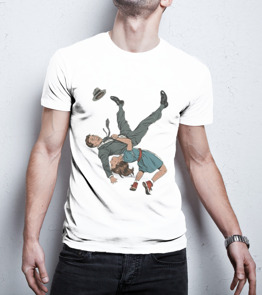 Suplex Your Problems Away Retro Wrestling Move Humor T-Shirt