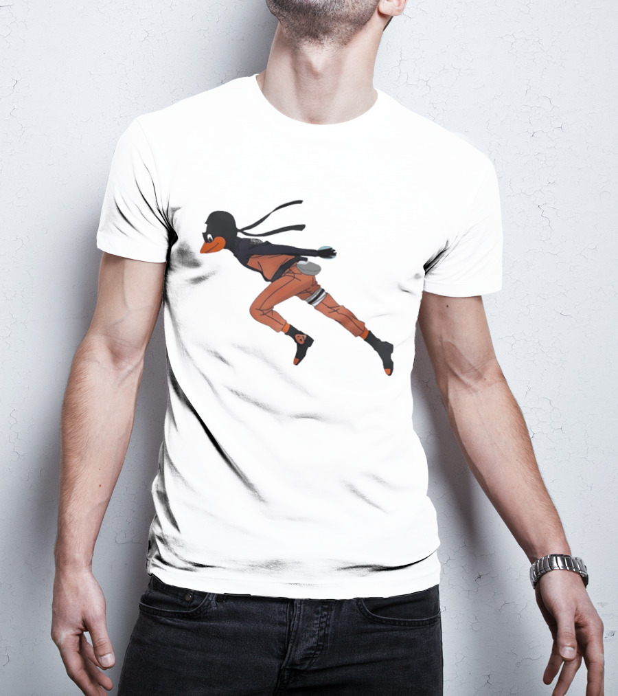 Naruto Uzumaki Duck Running Ninja Clan T-Shirt