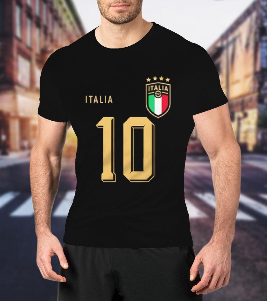 Italia 10 Argentina Lionel Messi T-Shirt
