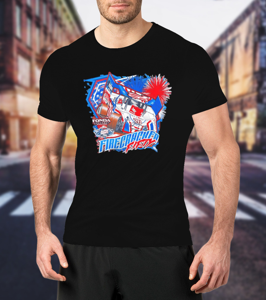 Firecracker Fifty 2026 Bob Hilbert Super Series Fonda Speedway Racing T-Shirt