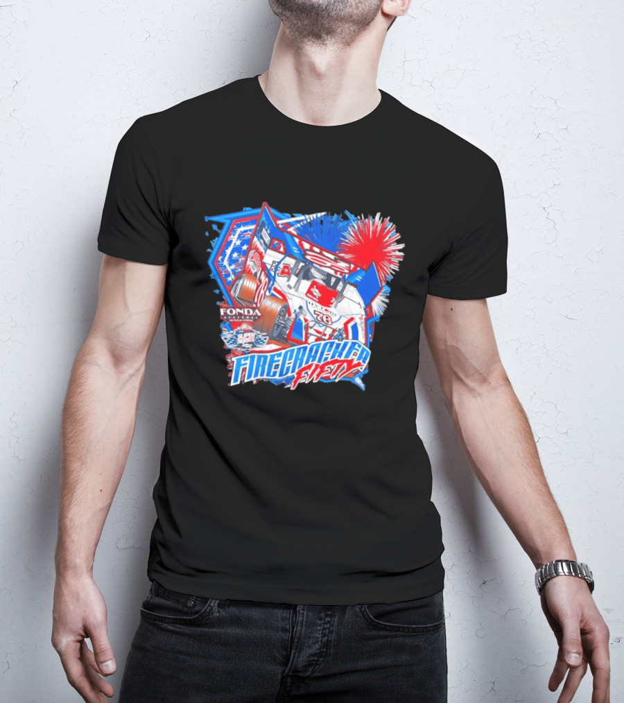 Firecracker Fifty 2026 Bob Hilbert Super Series Fonda Speedway Racing T-Shirt