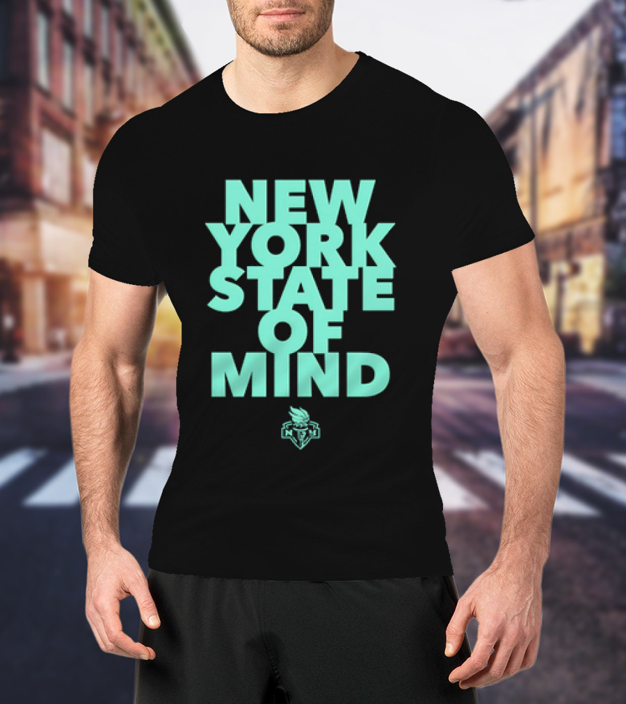 New York State Of Mind WNBA Liberty Basketball T-Shirt