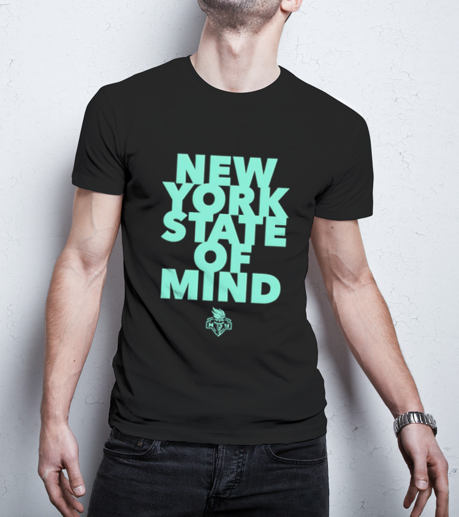 New York State Of Mind WNBA Liberty Basketball T-Shirt
