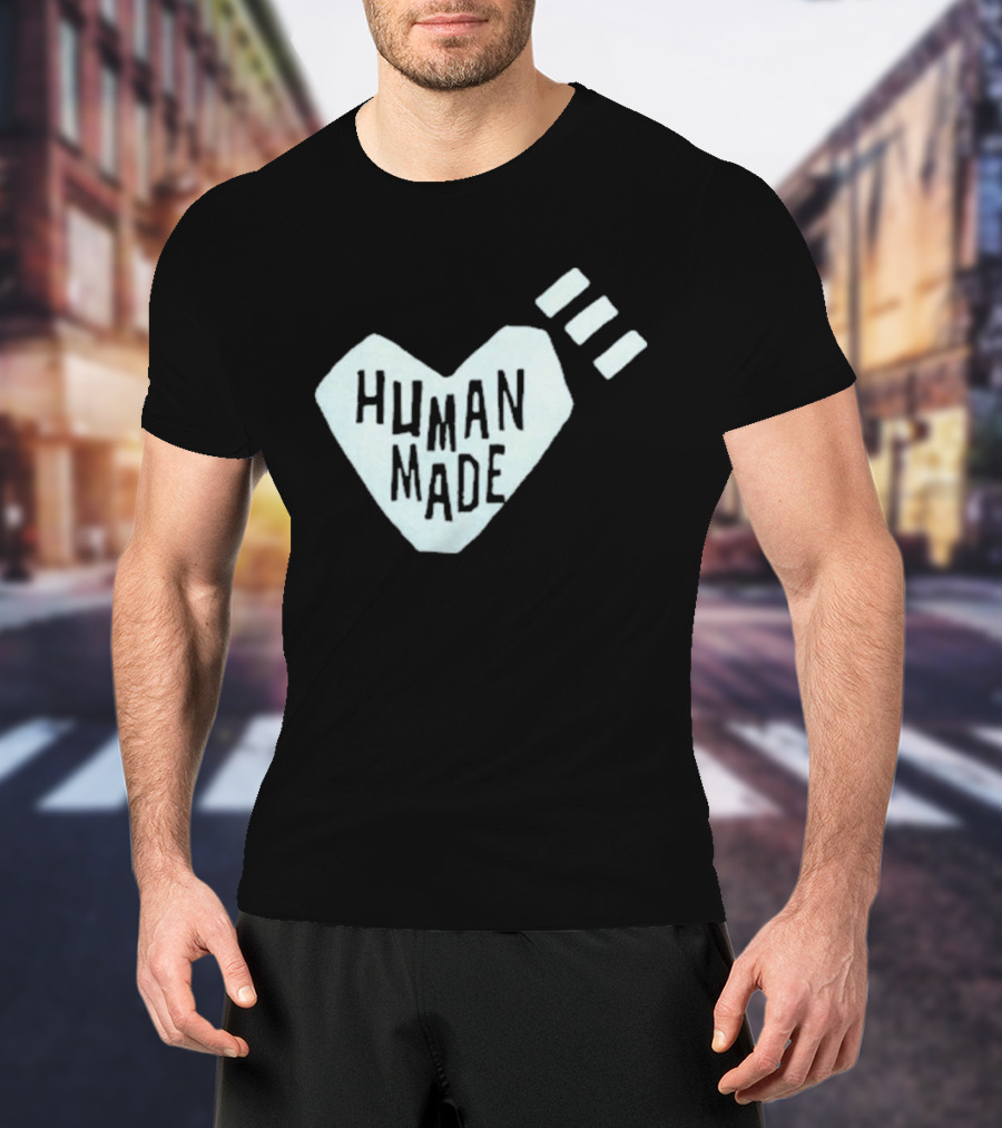 Ningensei Aizome Heart Human Made T-Shirt