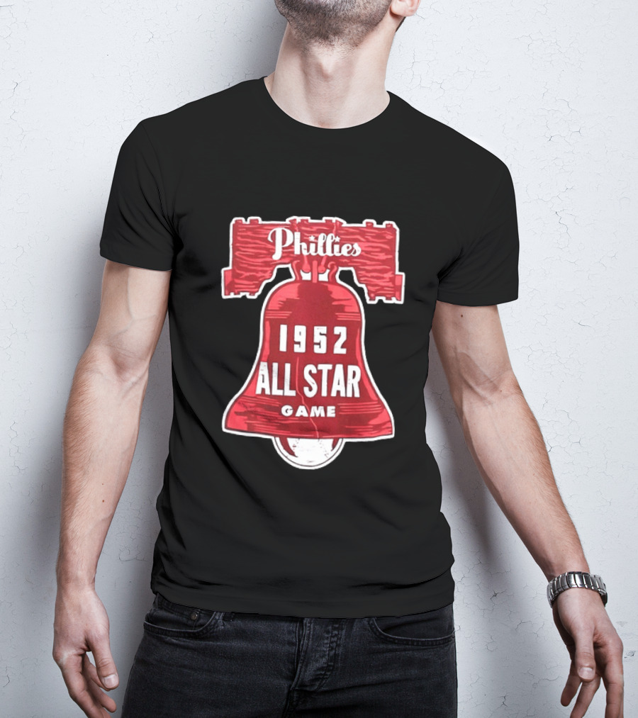 Phillies Liberty Bell 1952 All Star Game T-Shirt