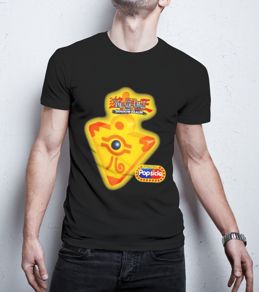 Shonen Jump Yu Gi Oh Enter The Shadow Realm Millennium Puzzle Popsicle T-Shirt