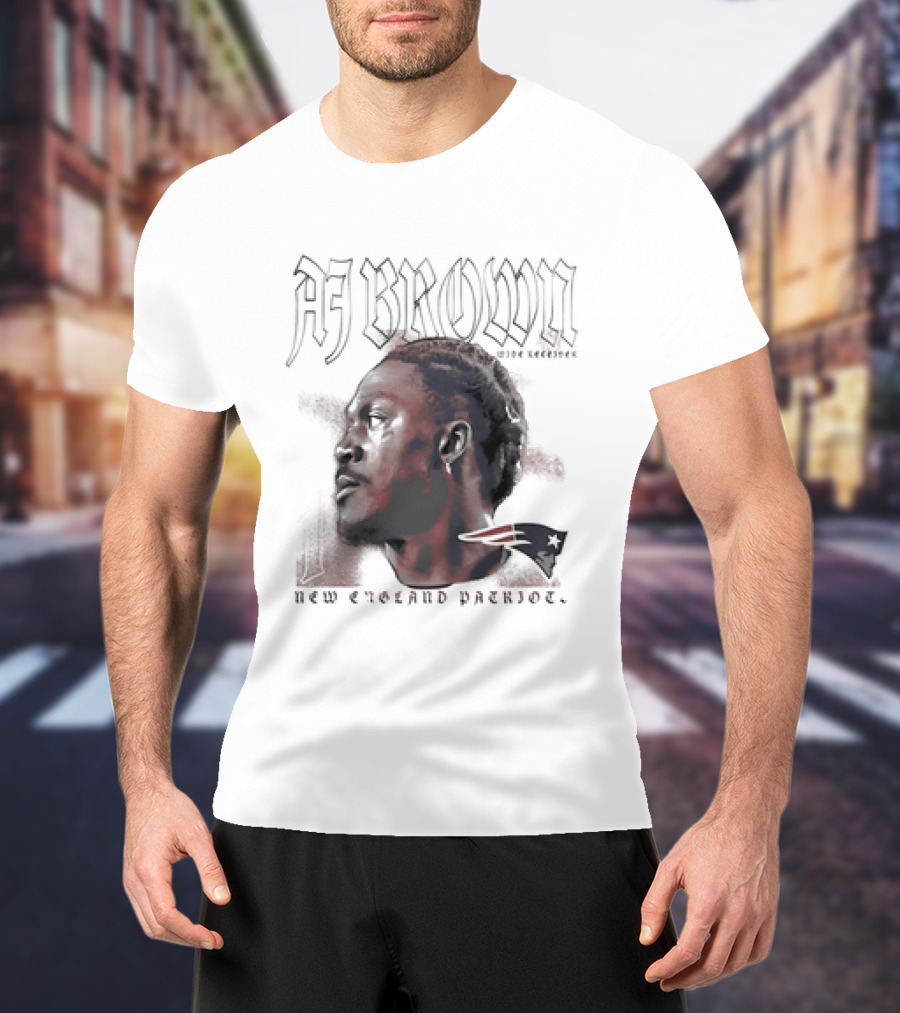 AJ Brown New England Patriots Bootleg T-Shirt