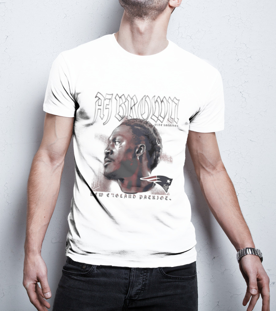 AJ Brown New England Patriots Bootleg T-Shirt