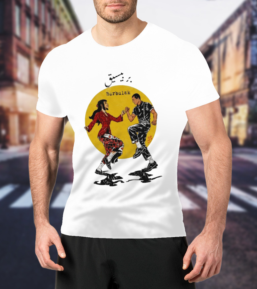 Berbisik Bayangan Burbulek Dancing Couple T-Shirt