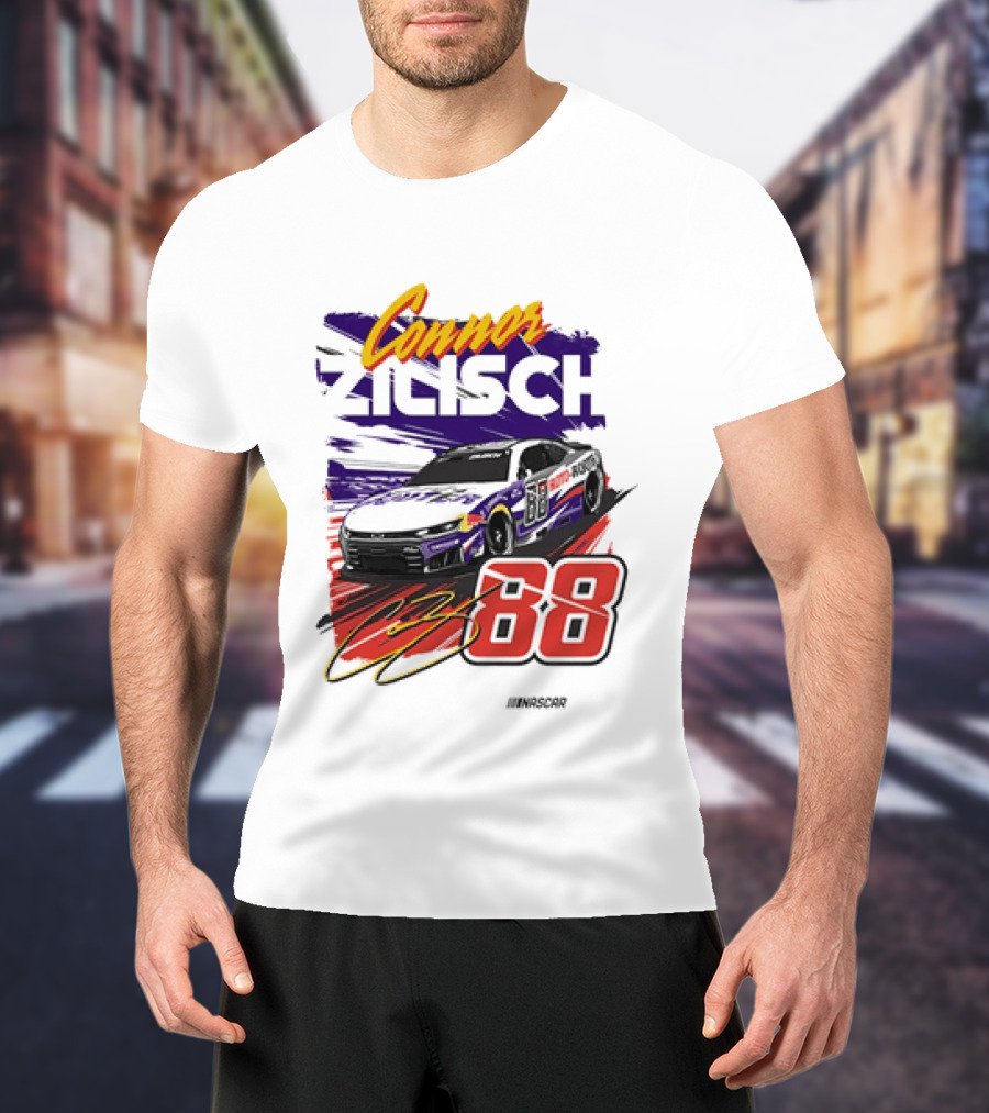 Connor Zilisch #88 NASCAR Racing Car Roto Rooter T-Shirt