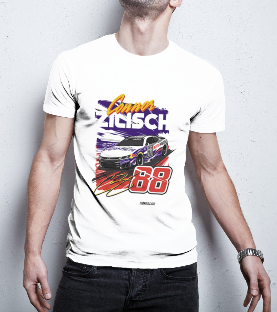 Connor Zilisch #88 NASCAR Racing Car Roto Rooter T-Shirt