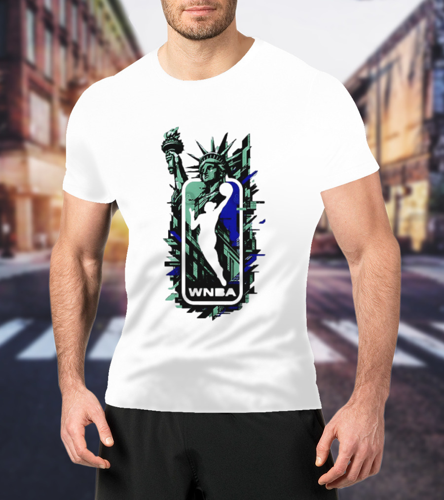 New York Liberty Statue Liberty Crown 2026 T-Shirt