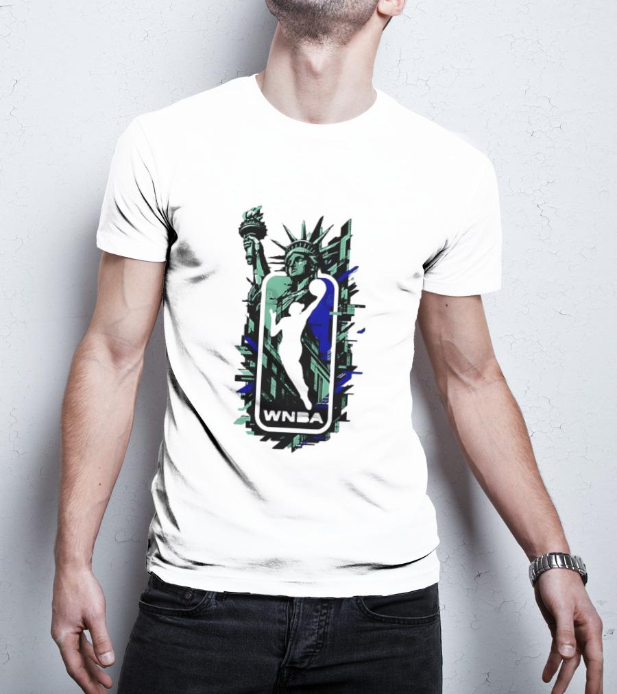 New York Liberty Statue Liberty Crown 2026 T-Shirt