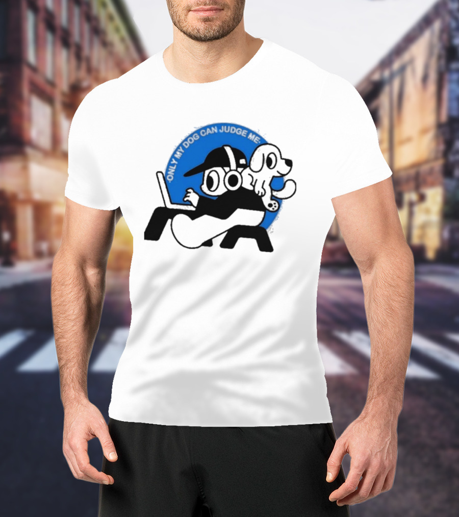 Only My Dog Can Judge Me Laptop User Headphones Gamer T-Shirt