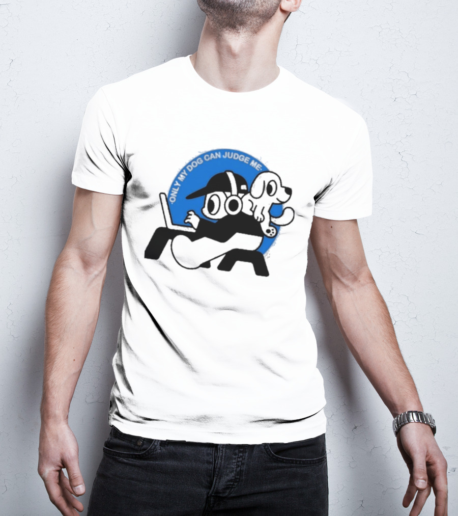 Only My Dog Can Judge Me Laptop User Headphones Gamer T-Shirt