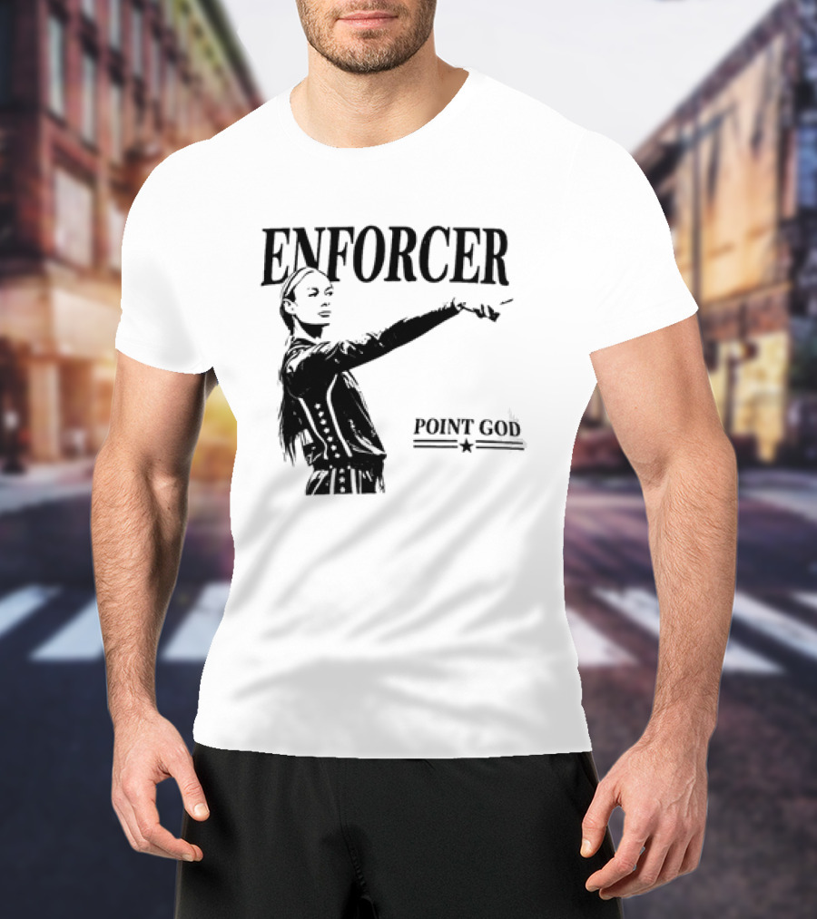 Indiana Fever Sophie Cunningham Enforcer Point God T-Shirt