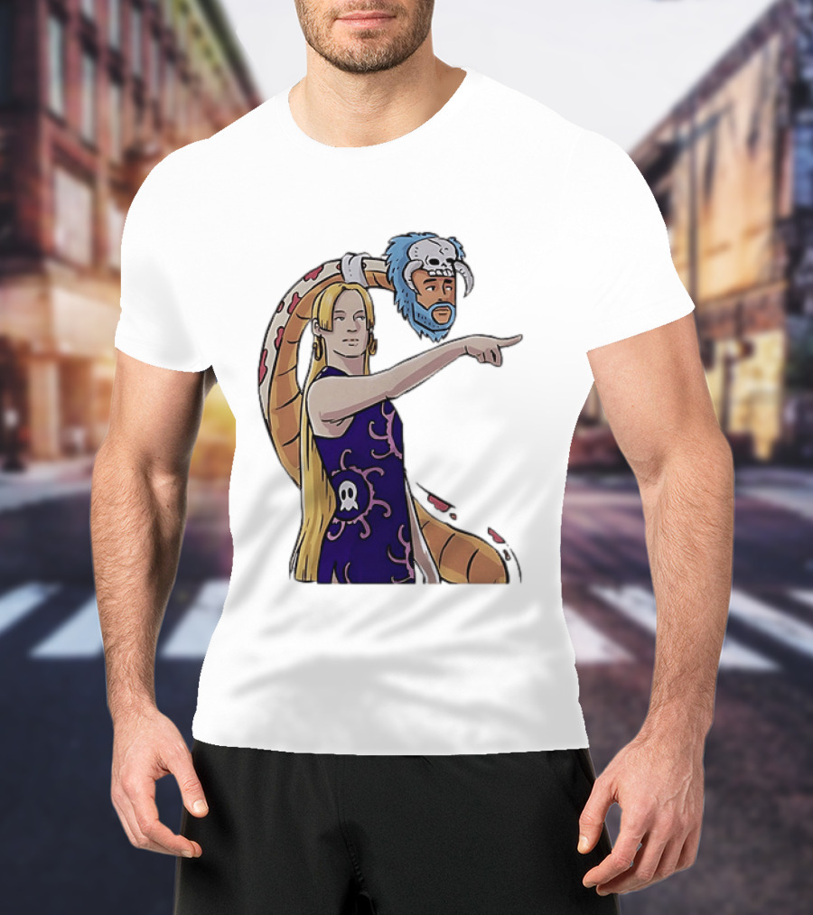 Sophie Cunningham Collaboration Boa Hancock Crossover Pointing Scene T-Shirt