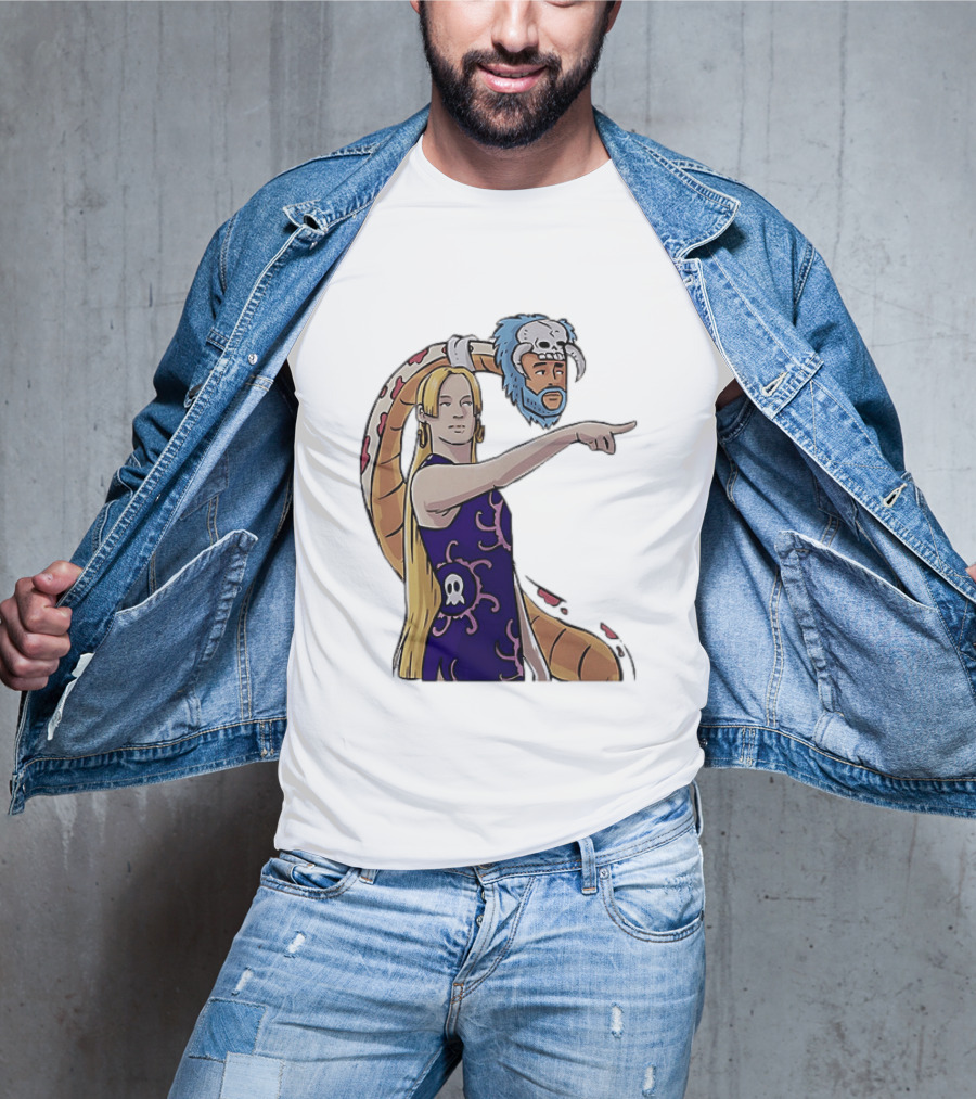 Sophie Cunningham Collaboration Boa Hancock Crossover Pointing Scene T-Shirt