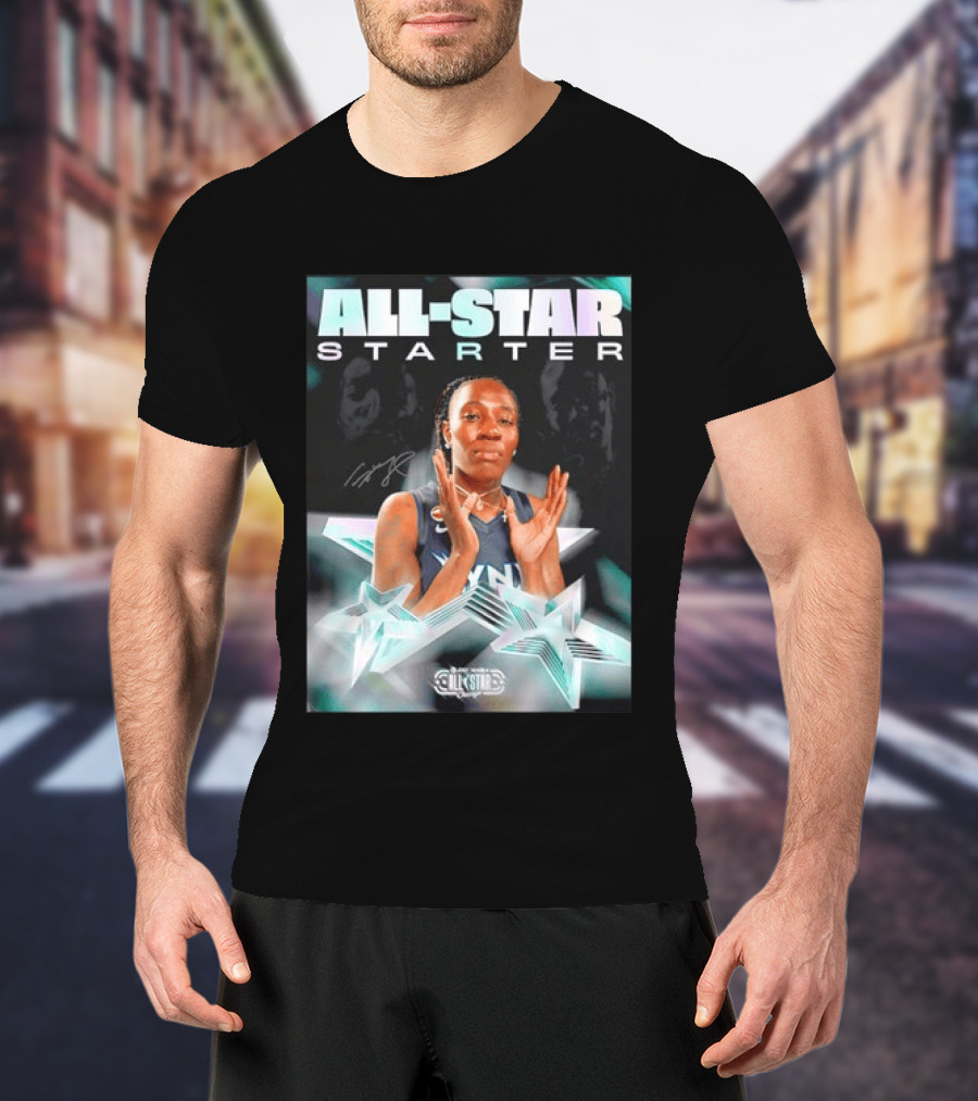WNBA Minnesota Lynx All Star Starter Basketball Player T-Shirt