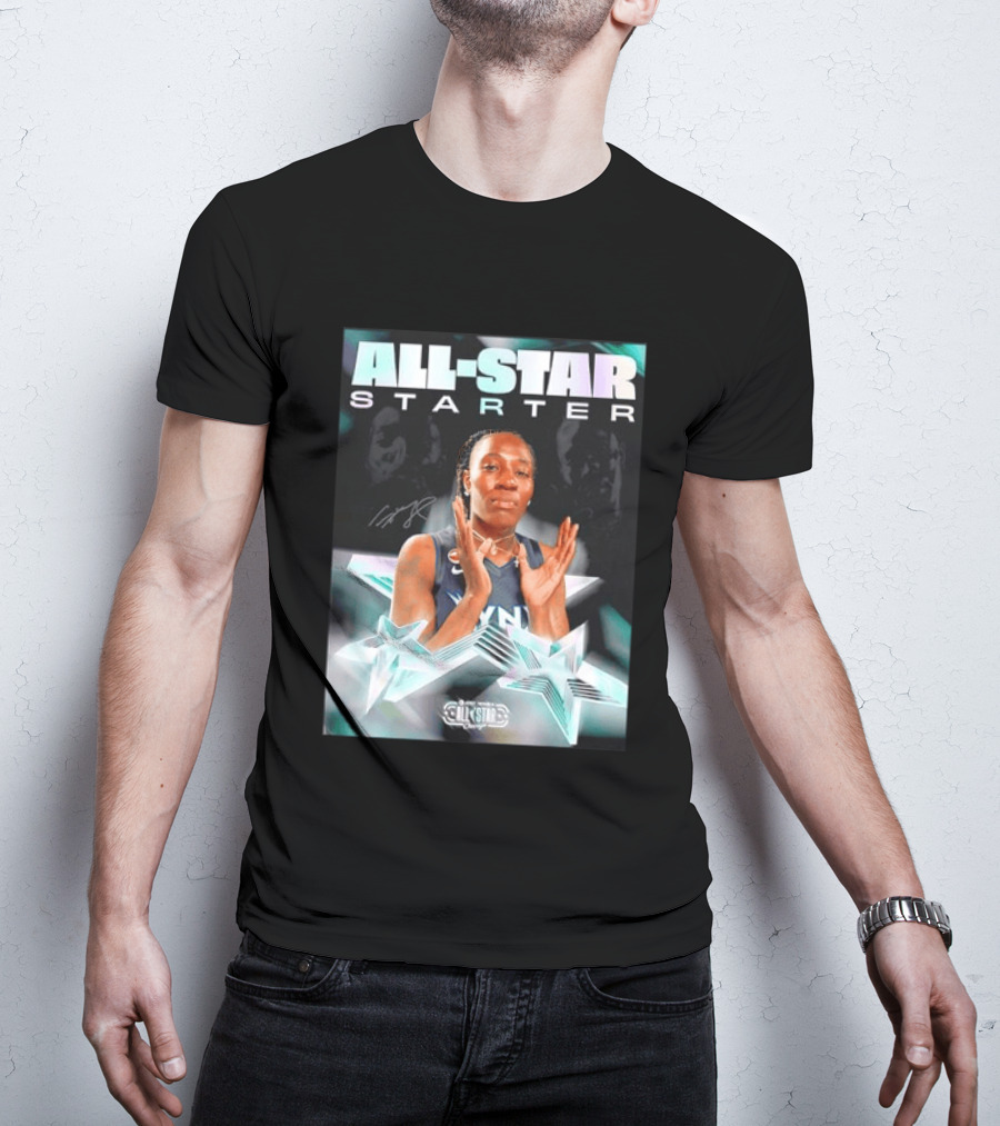 WNBA Minnesota Lynx All Star Starter Basketball Player T-Shirt