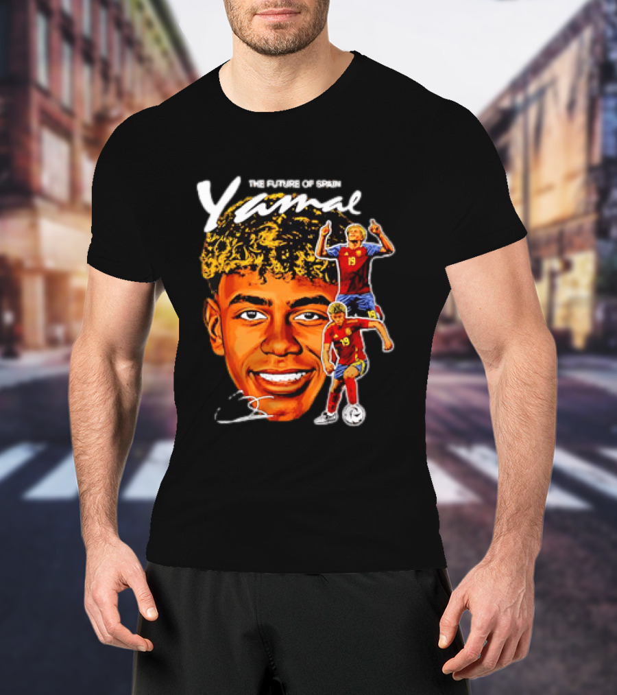 Lamine Yamal The Future Of Spain National Team Soccer Star T-Shirt