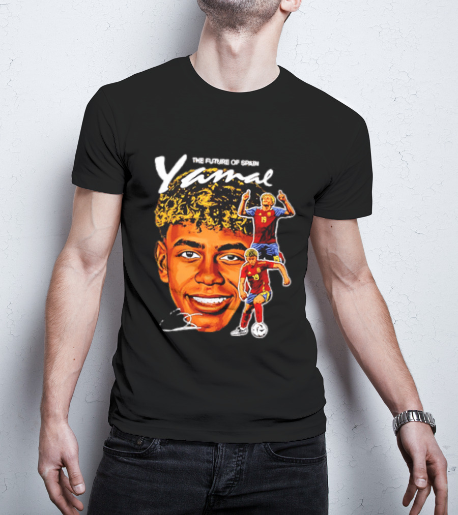 Lamine Yamal The Future Of Spain National Team Soccer Star T-Shirt
