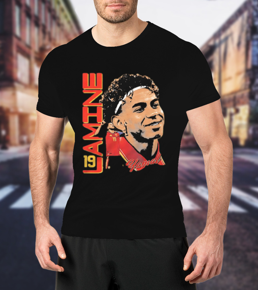 Lamine Yamal 19 Spain National Football Team T-Shirt