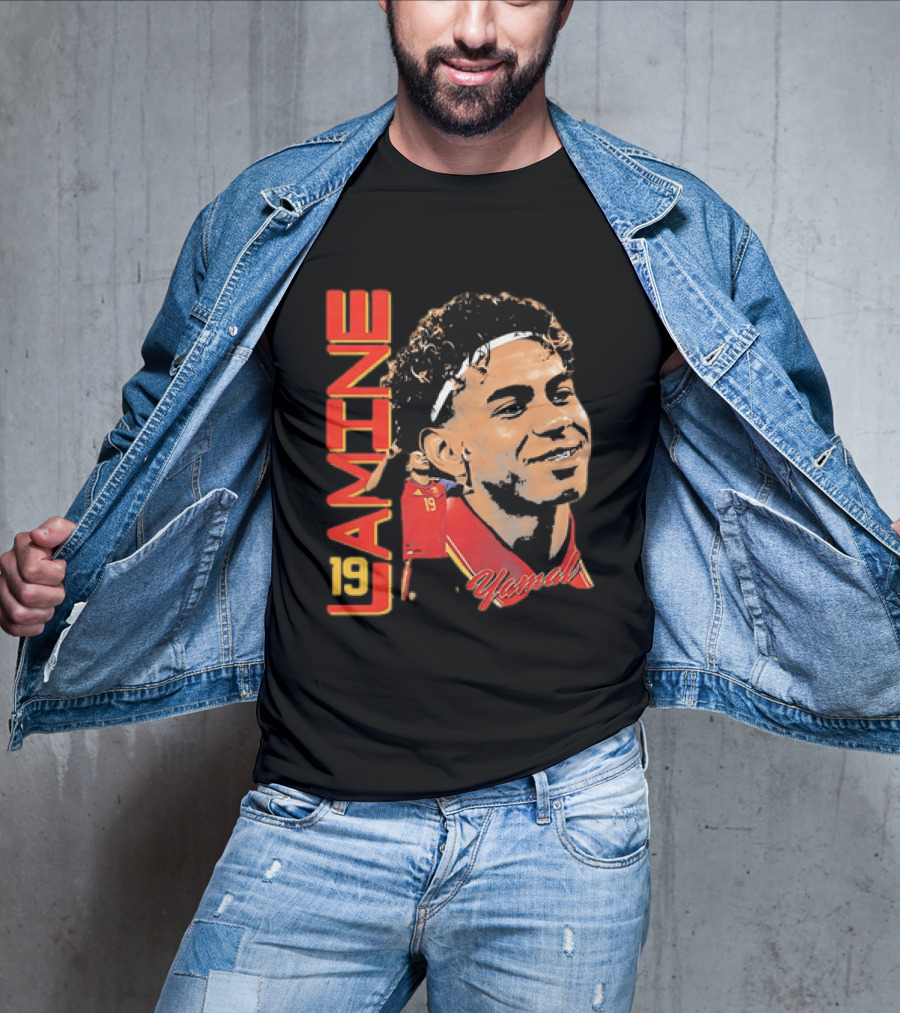 Lamine Yamal 19 Spain National Football Team T-Shirt