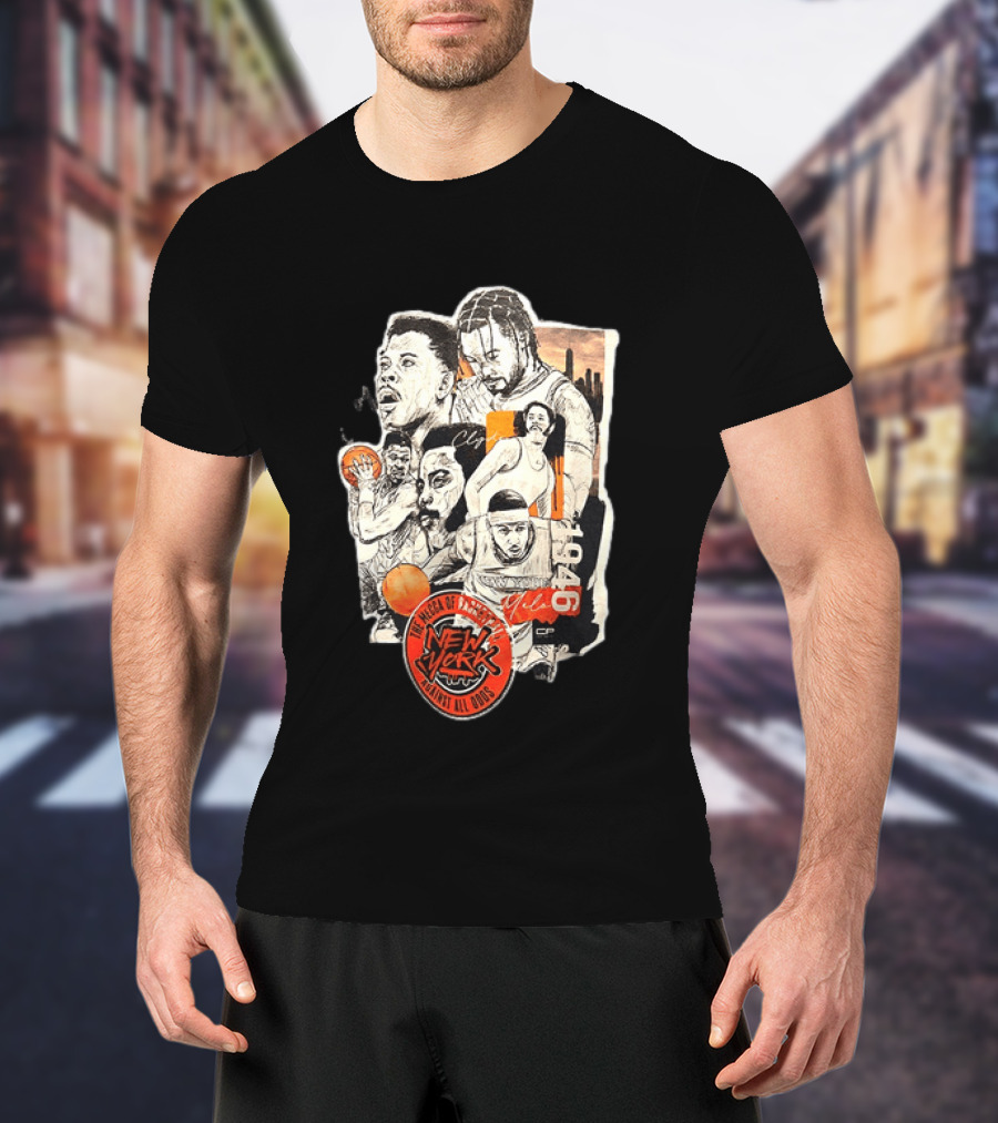 New York Knicks Basketball Against All Odds Mecca 1946 T-Shirt