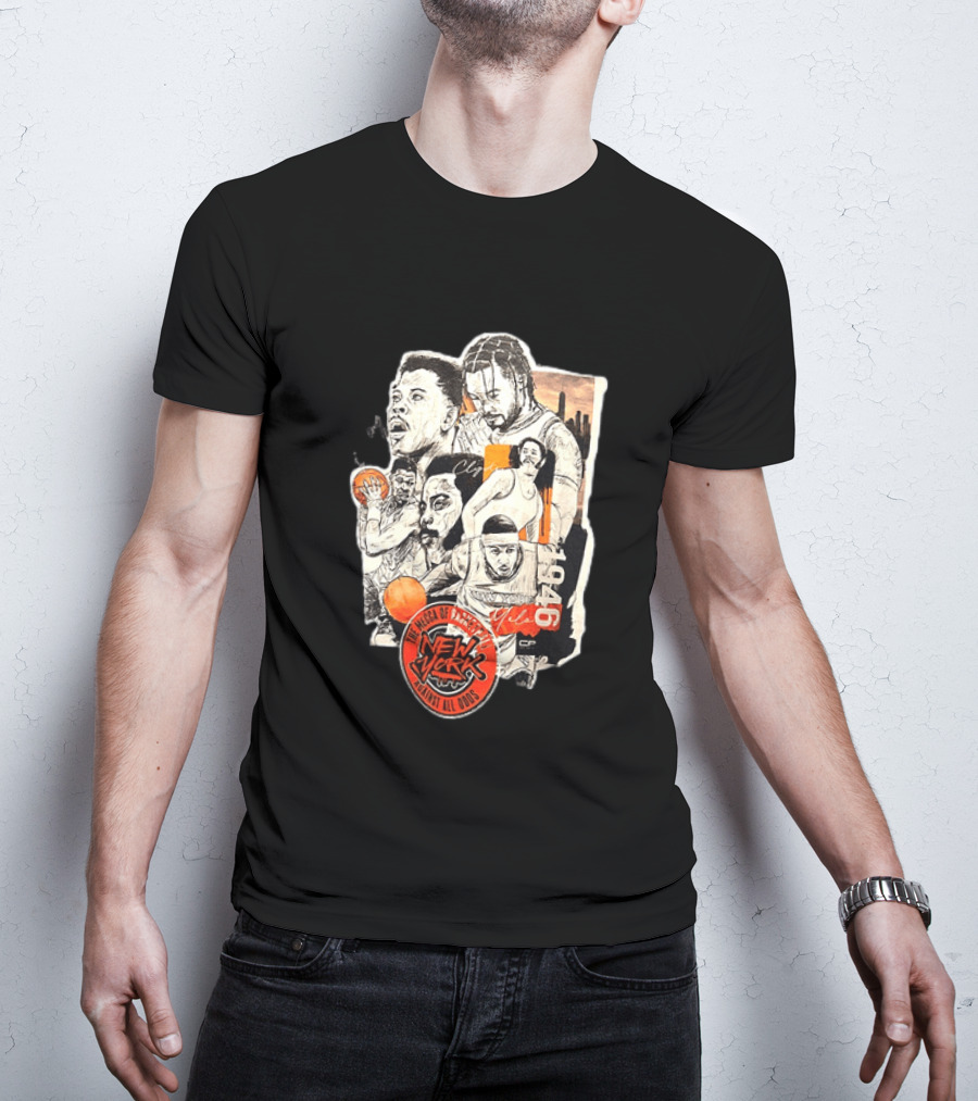 New York Knicks Basketball Against All Odds Mecca 1946 T-Shirt