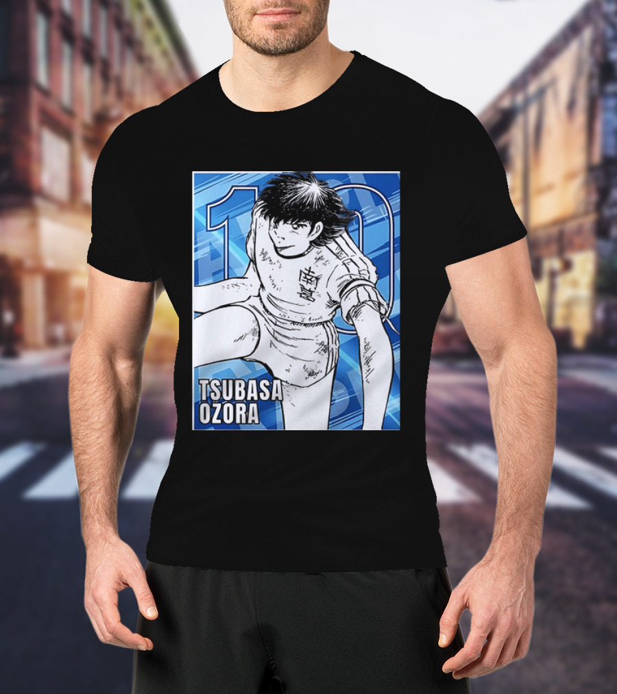 Tsubasa Ozora Nankatsu 10 Captain Tsubasa Anime Manga Series T-Shirt