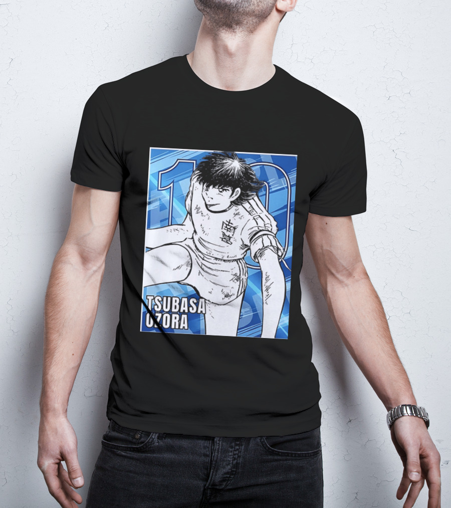 Tsubasa Ozora Nankatsu 10 Captain Tsubasa Anime Manga Series T-Shirt